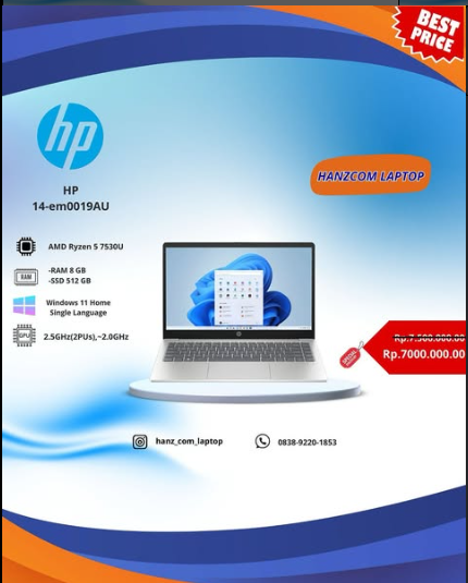 jual laptop bekas di Hanz Com Laptopi depok