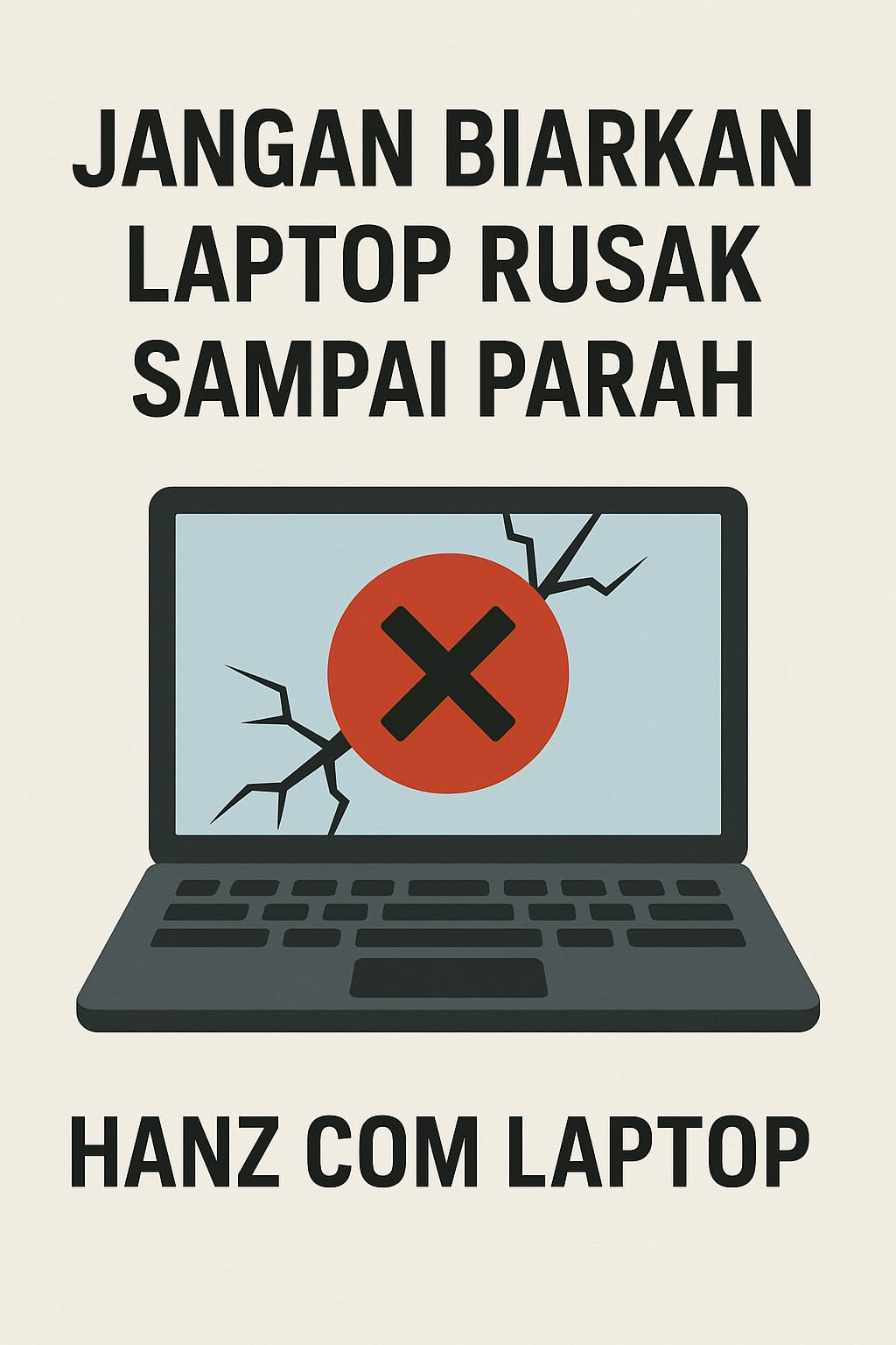Jangan Biarkan Laptop Rusak Sampai Parah