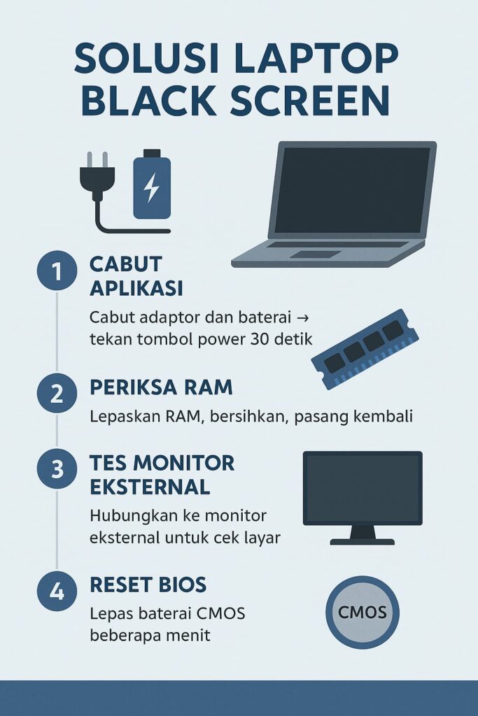 Layar Tidak Tampil
