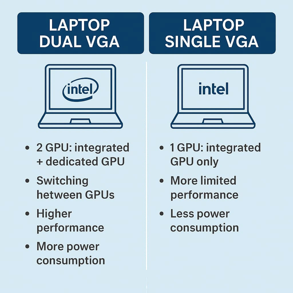 Laptop Dual VGA vs Single VGA