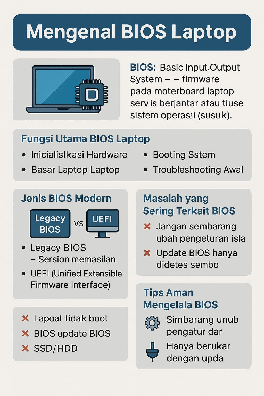 BIOS Laptop
