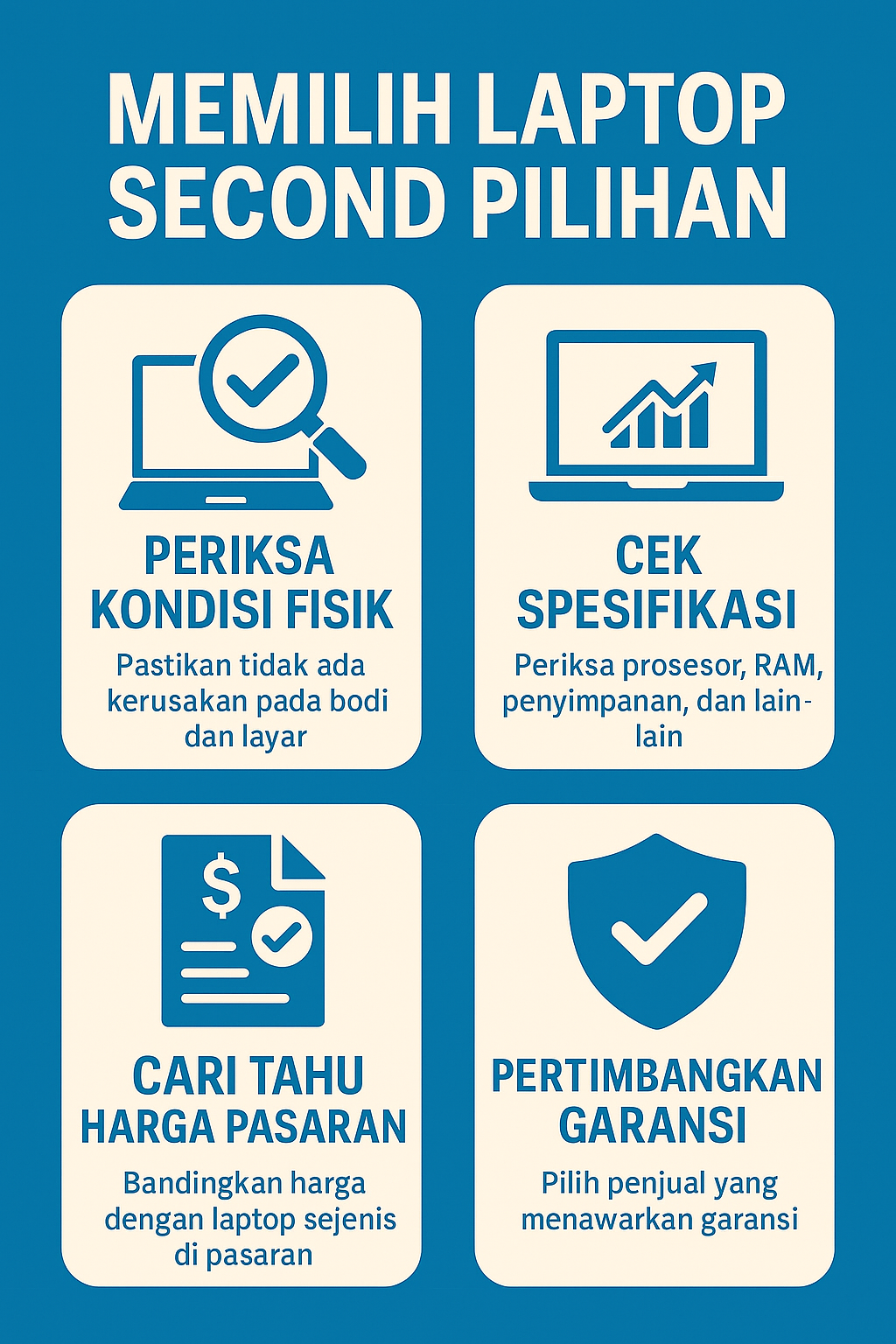 Memilih Laptop Second