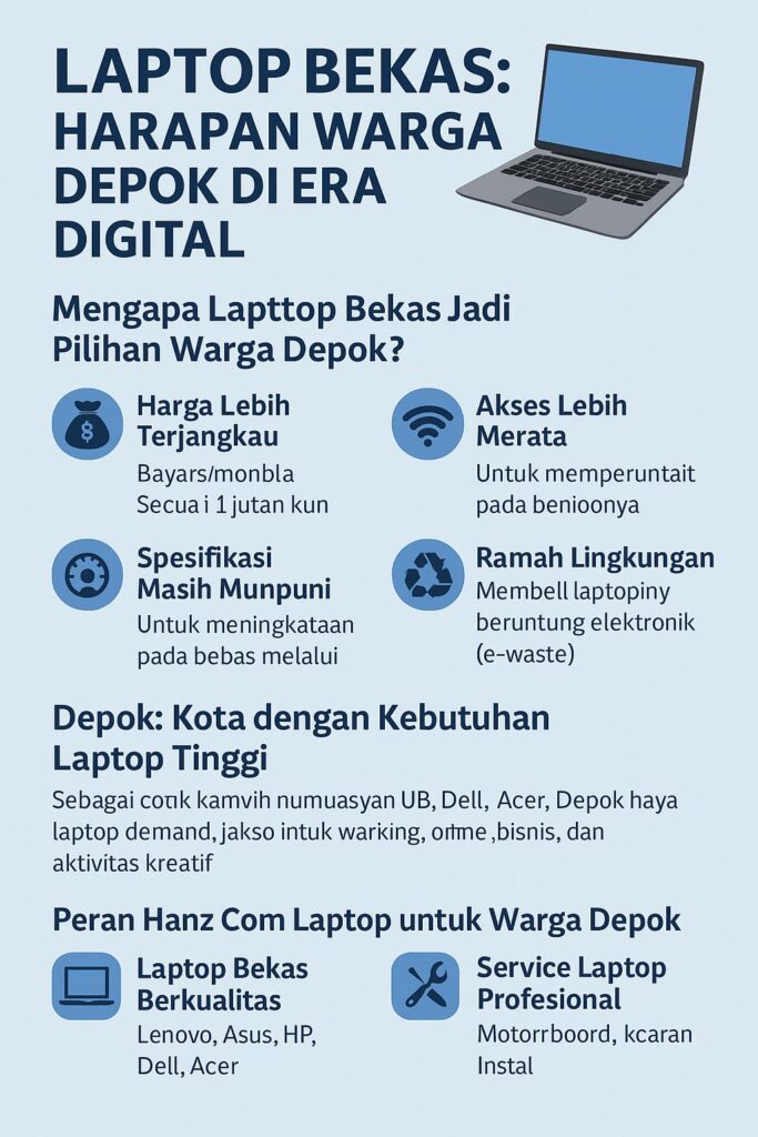 Laptop Bekas