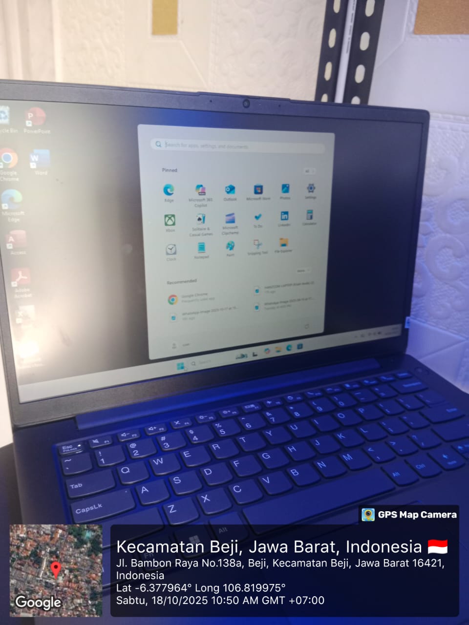 Spesifikasi Laptop
